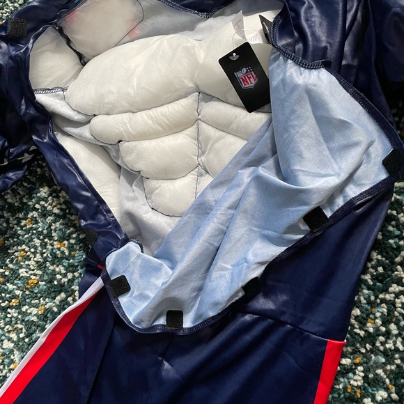NWT Youth Navy New England Patriots Game Day Costume Size Large - Picture 9 of 10